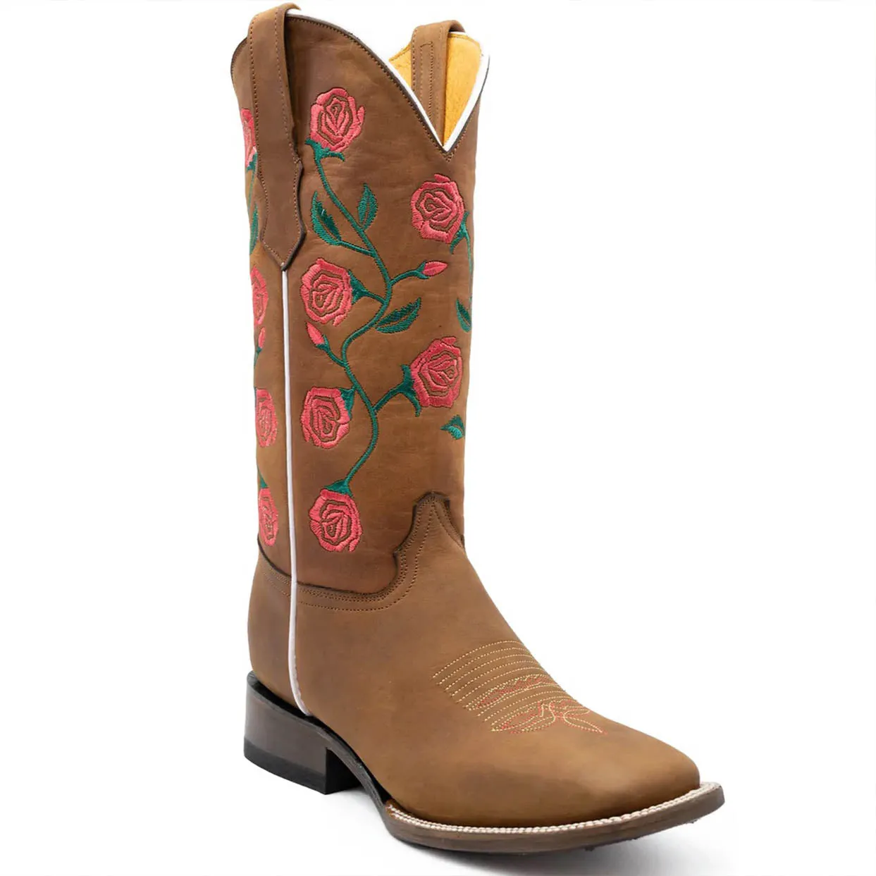 Rose Cowgirl Boots