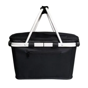 Sachi Black Insulated Carry Basket