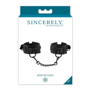 Sincerely Bow Tie Cuffs