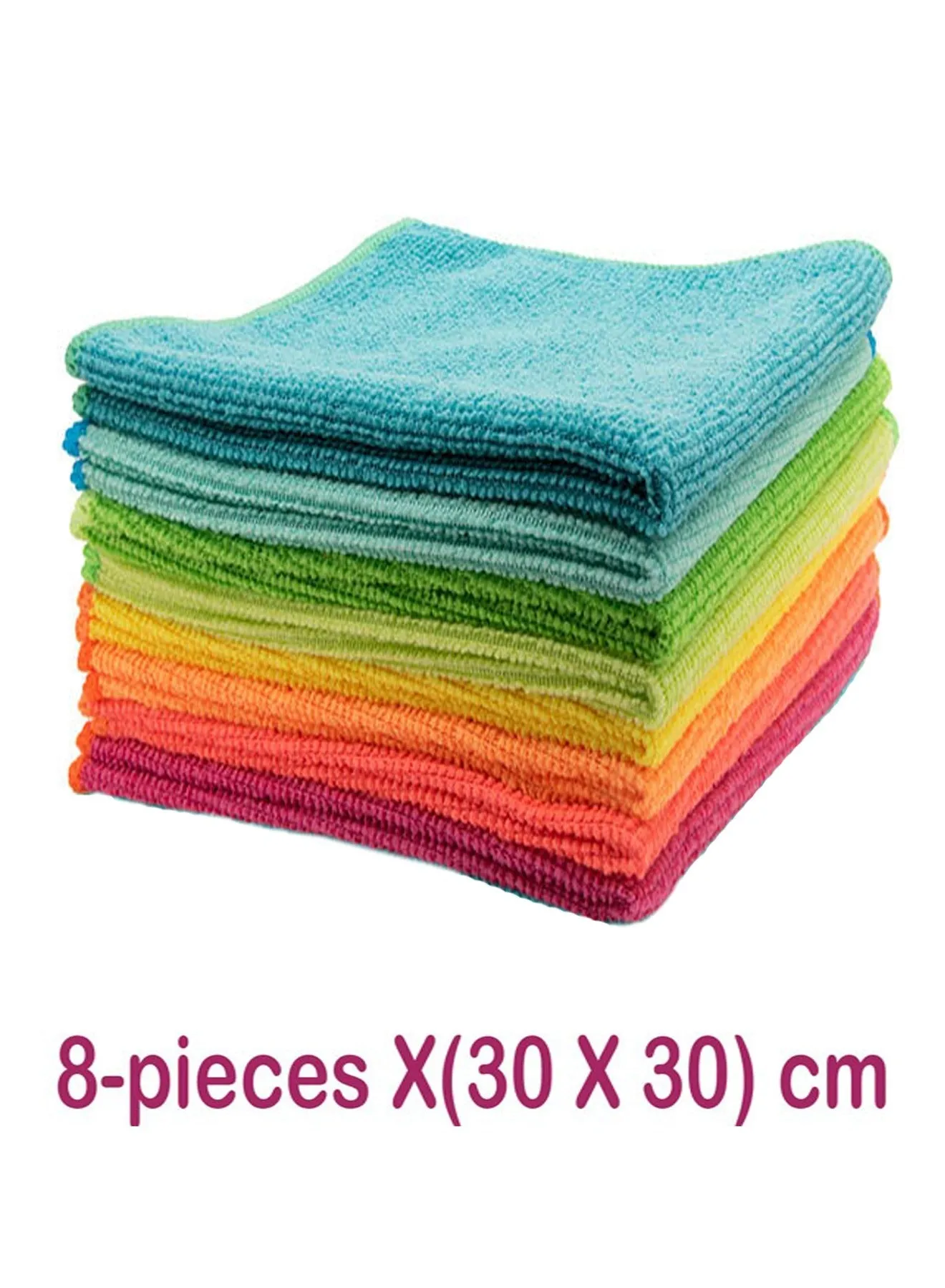 Spontex Microfibre Multi-Purpose Cloths - Pack of 8 x 5