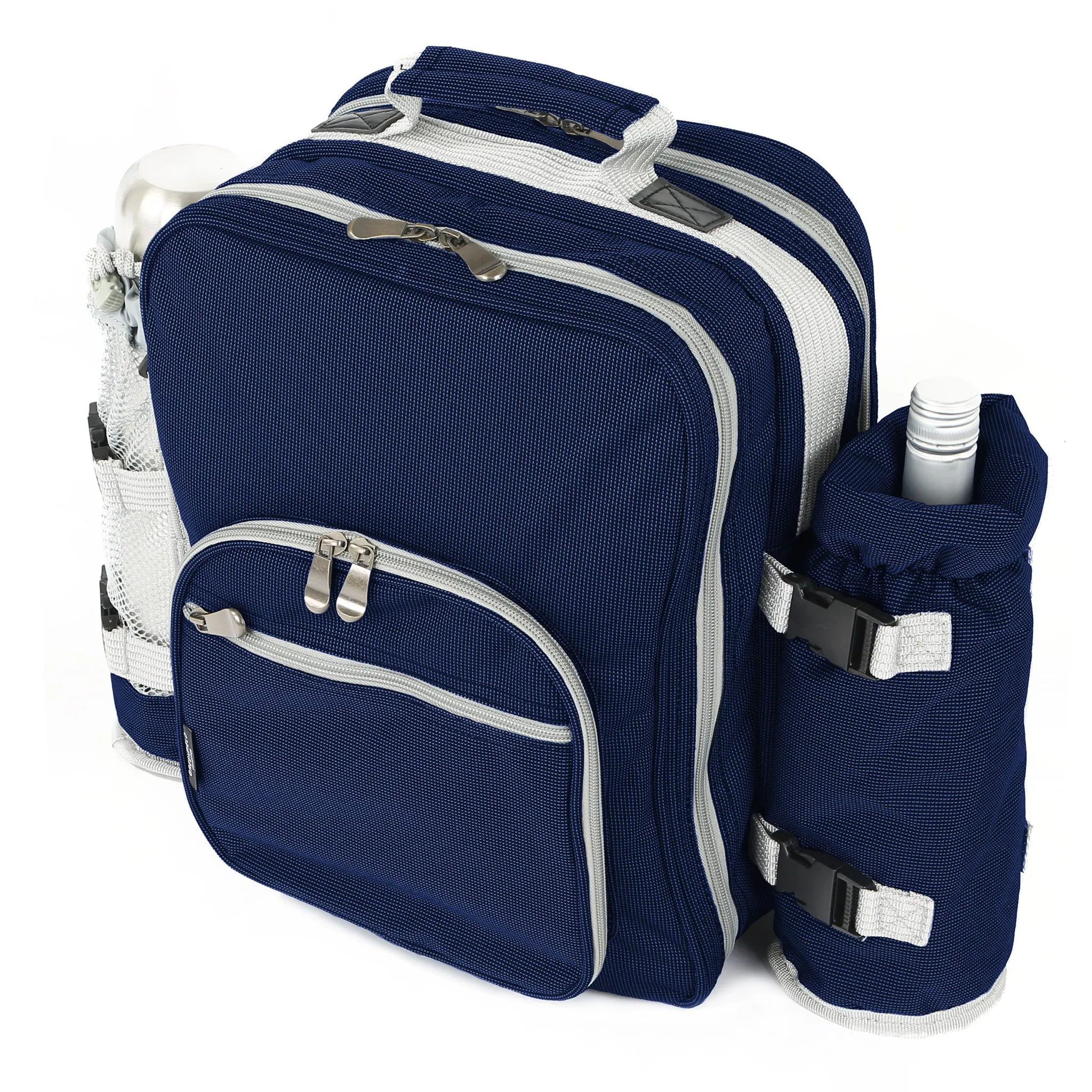 Super Deluxe Picnic Backpack Hamper for Two People