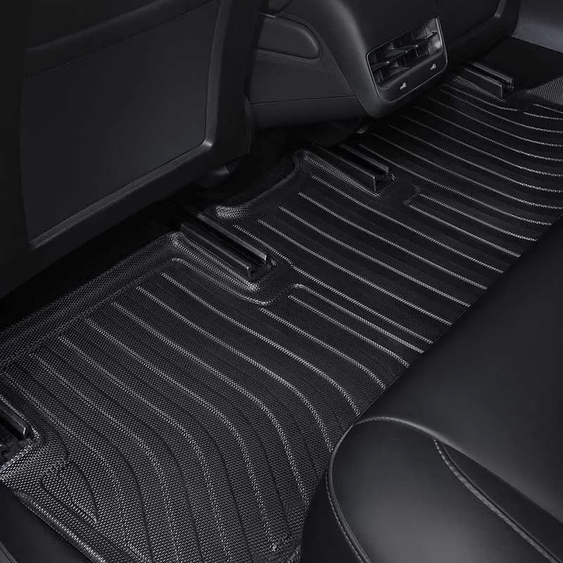 TAPTES All Weather Floor Mats for Tesla Model 3 2023 2022 2021, Floor Liners for Tesla Model 3