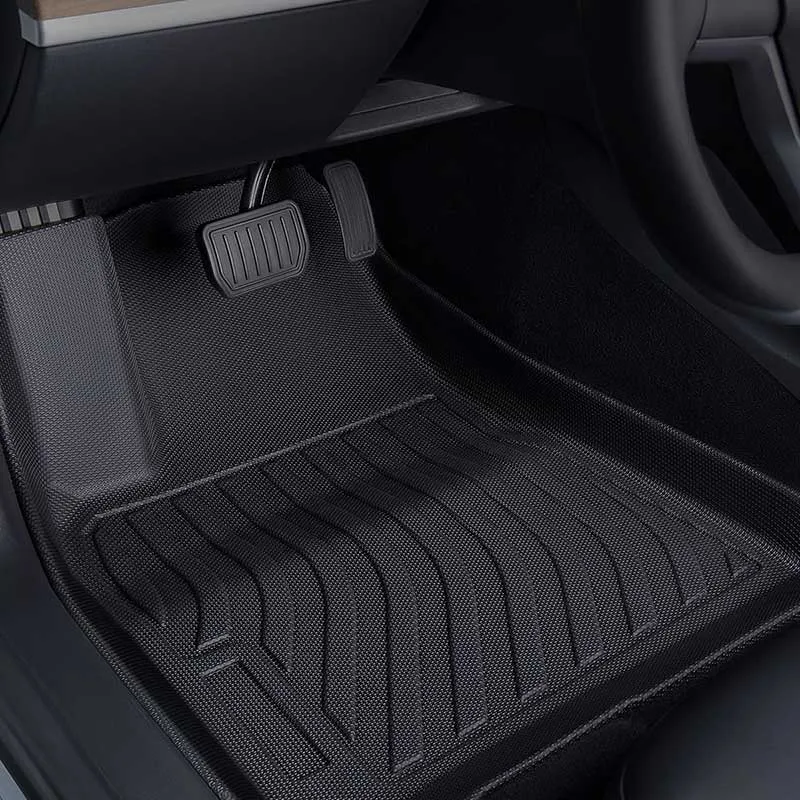 TAPTES All Weather Floor Mats for Tesla Model 3 2023 2022 2021, Floor Liners for Tesla Model 3