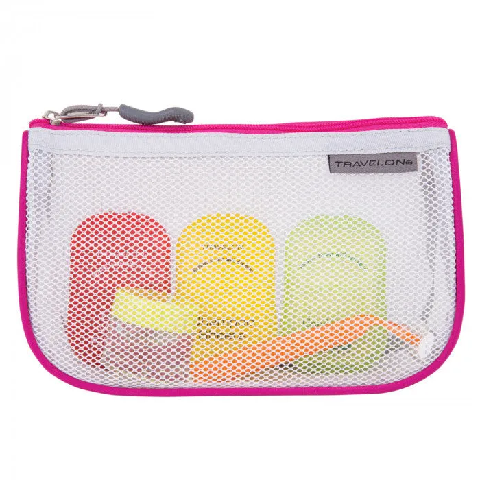 Travelon Assorted Piped Pouches Set of 3