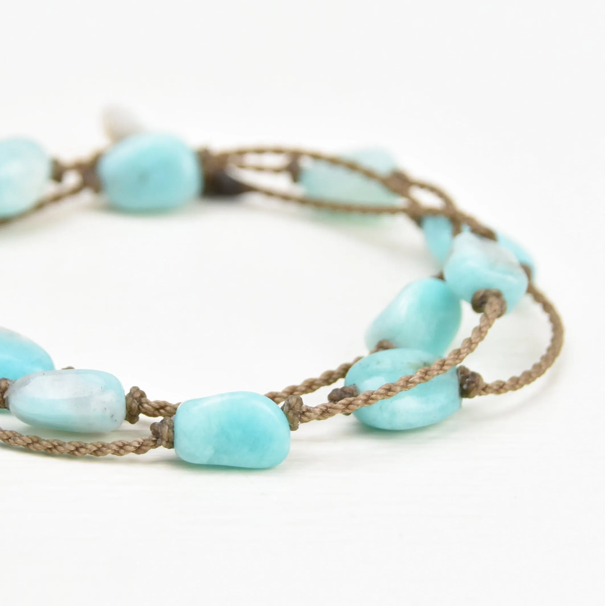 Wrap-1093-Amazonite Pebble