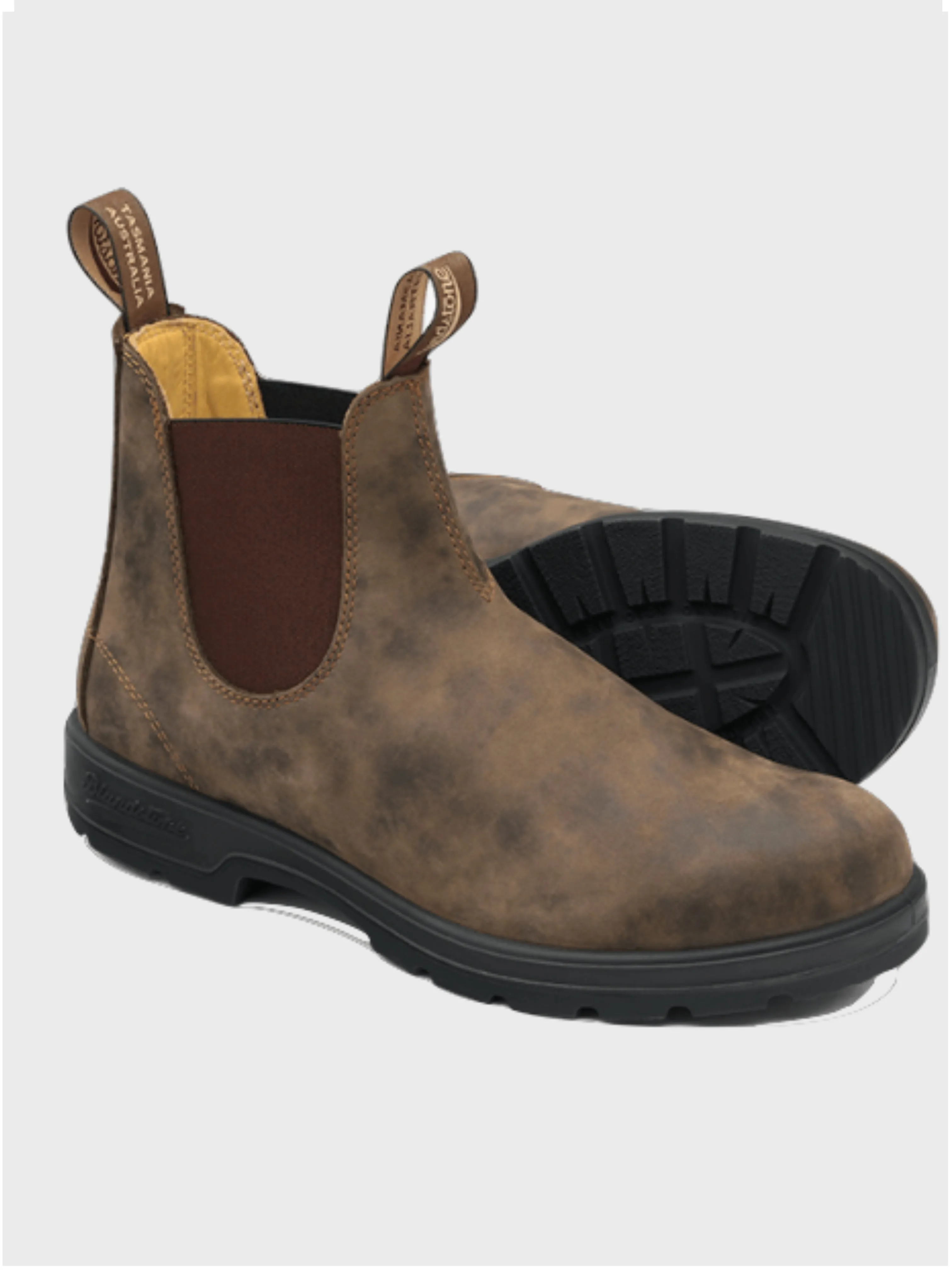 W's #585 Chelsea Boot- Rustic Brown