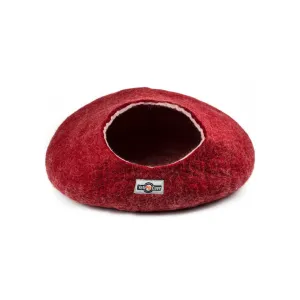 Yeti Pet Cave's Handmade Wool Cat Beds